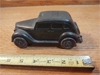 Vintage Cabarrls Bank and trust company metal toy