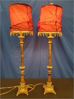 Pair of Vintage Style Lamps
