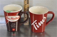 2 Tim Hortons coffee mugs