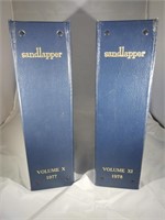 Vintage sandlapper magazine volumes, volume X