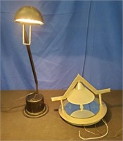 Desk Lamp, Ceiling Light Fixture with Mirror