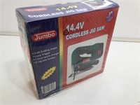 NIB. Cordless Jig Saw. Jumbo Brand.