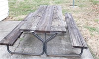 8' Wooden Picnic Table