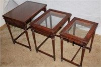 3 Vintage Nesting End Tables
