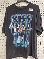Vintage KISS Concert Shirt XXL, Little Rock, AR