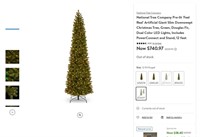 FB270 12' Pre-lit 'Feel Real' Christmas Tree