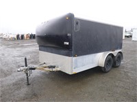 1999 Wells Cargo Cycle Wagon T/A Enclosed Trailer