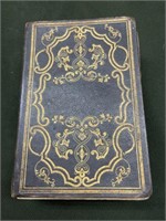 ANTIQUE LEATHER BOUND THE DRAMATIC WORKS OF