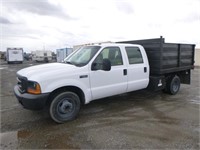 2000 Ford F350 S/A Dump Truck