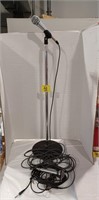 SHURE MICROPHONE W/ STAND, SPHER-O-DYME