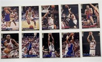 10 NBA Sports Cards - Salley, Dumars and others