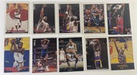 10 NBA Sports Cards - Webber and others