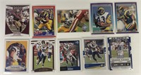 10 NFL Sports Cards - Cam Akers and others