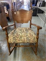Unique Antique Rocking Chair