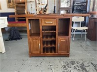 Neat Wine & Cheese Bar Cabinet