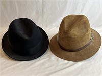Lot Of Two Stetson  Gentleman’s Hats