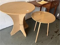 Pair of Round Occassional Tables