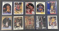 10 NBA Sports Cards - Jordan, Magic & others!