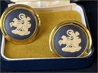 Handsome Wedgwood Cufflinks