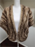 Terrific Taupe Mink Stole -  Hafters