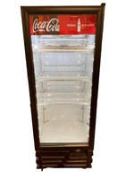 Modern Coca-Cola Vertical Store Cooler WORKS