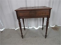 Vtg "Spinet" Wooden Desk