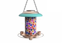 Joymon $65 Retail Solar Bird Feeder with S Hook,