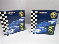 Binder of 1991 Nascar Maxx Race Cards