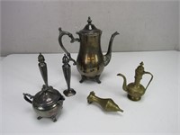Vtg Silver-plated, Gold Toned, & More
