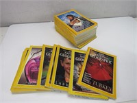 (25) National Geographic Magazines 1980-90