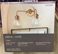 Allen & Roth 2 Light Vanity Bar