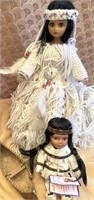 Indian Doll Lot Crochet Outfit