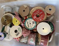 Large Ribbon Lot with Container