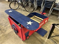 TODDLER AIRPLANE BED