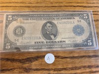 1914 $5 Federal Reserve Note