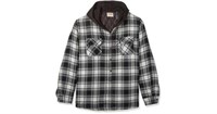 SIZE X-LARGE WRANGLER MENS QUILTED LINED FLANNEL
