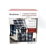 50X60 INCHES BROOKSTONE HEATED THROW BLANKET