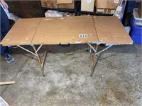 Metal Folding table 60" long