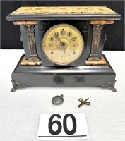 Seth Thomas Adamantine Mantel Clock