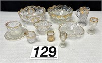 Assorted EAPG Glass Lot