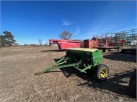 John Deere Grain Drill with Grass Seed, 9'