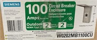 Siemens 100amps Circuit Breaker Enclosure
