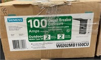 Siemens 100 amp Circuit Breaker Enclosure