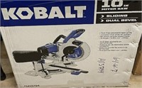Kobalt 10 in Miter Saw w/Sliding & Dual Bevel