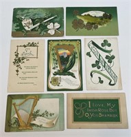 Lot Of Antique St Patrick’s Day Embossed