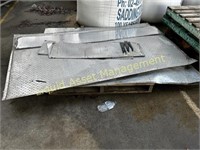 Pallet of Alloy Steel Sheets - Scrap