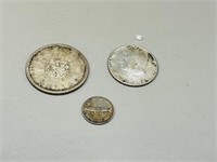Canada & USA silver coins