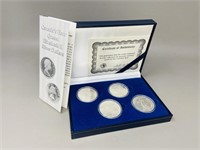 Morgan Mint Queen Elizabeth II Silver Dollar set