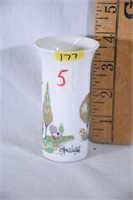 SIGNED ROSENTHAL VASE HAND PAINTED GERMANY