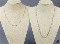 Sterling Silver Chain Necklaces - Italy
